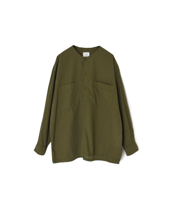 MDSH2601BD 80s ORGANIC COTTON ( BIG CHECK x SMALL CHECK ) OVERDYE PULLOVER SHIRT (BALL BUTTON)