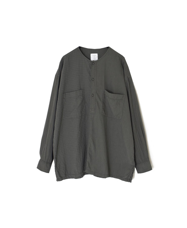 MDSH2601BD 80s ORGANIC COTTON ( BIG CHECK x SMALL CHECK ) OVERDYE PULLOVER SHIRT (BALL BUTTON)