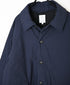 MDSH26521 PADDED 60s ORGANIC POPLIN PLAIN REGULAR COLLAR OVER HALF COAT