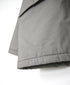 MDSH26521 PADDED 60s ORGANIC POPLIN PLAIN REGULAR COLLAR OVER HALF COAT