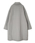 MDSH26522 PADDED 60s ORGANIC POPLIN PLAIN REGULAR COLLAR OVER COAT