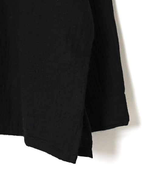 MDSH26531 BOILED WOOL PLAIN BANDED COLLAR JACKET