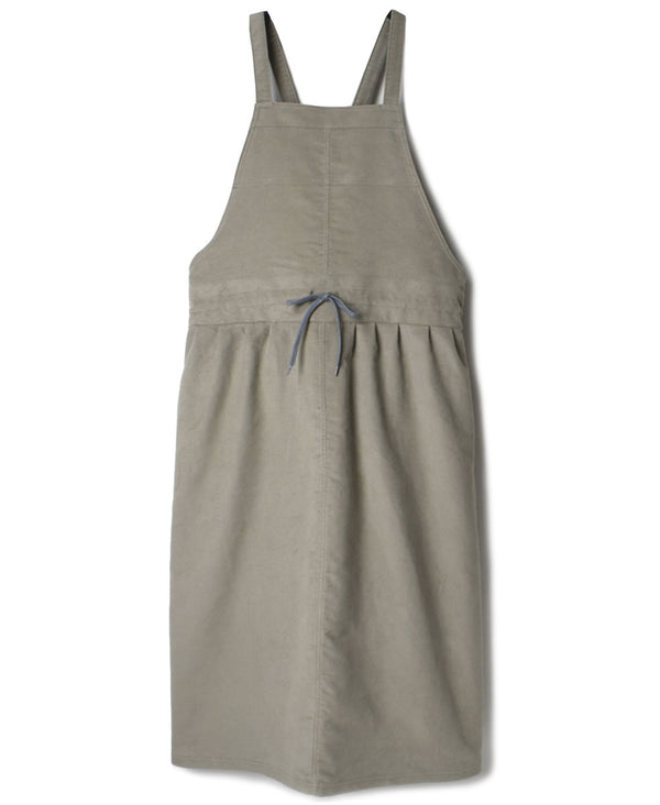 NAM1432M MOLESKIN APRON ONE-PIECE