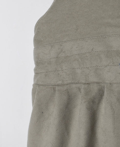 NAM1432M MOLESKIN APRON ONE-PIECE