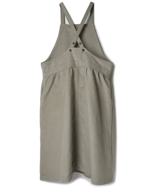 NAM1432M MOLESKIN APRON ONE-PIECE