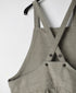 NAM1432M MOLESKIN APRON ONE-PIECE