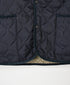 NAM2561PP PLAIN POLYESTER×PLAIN POLYESTER OVERSIZED HOODED JACKET WITH RIBBED CUFF