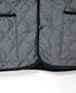 NAM2561PP PLAIN POLYESTER×PLAIN POLYESTER OVERSIZED HOODED JACKET WITH RIBBED CUFF