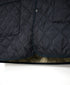 NAM2562PP PLAIN POLYESTER×PLAIN POLYESTER OVERSIZED MID-LENGTH HOODED COAT WITH RIBBED CUFF