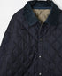 NAM2652PP POLYESTER × POLYESTER OVERSIZED STAND FALL COLLAR JACKET WITH RIBBED CUFF