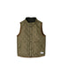 NAM9984PP PLAIN POLYESTER×PLAIN POLYESTER STAND COLLAR VEST