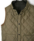 NAM9984PP PLAIN POLYESTER×PLAIN POLYESTER STAND COLLAR VEST