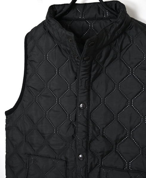 NAM9984PP PLAIN POLYESTER×PLAIN POLYESTER STAND COLLAR VEST