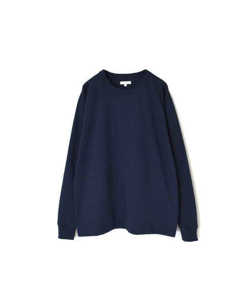 NFA2351 4.4oz COTTON JERSEY CREW NECK OVERSIZE L/SL T WITH CUFF