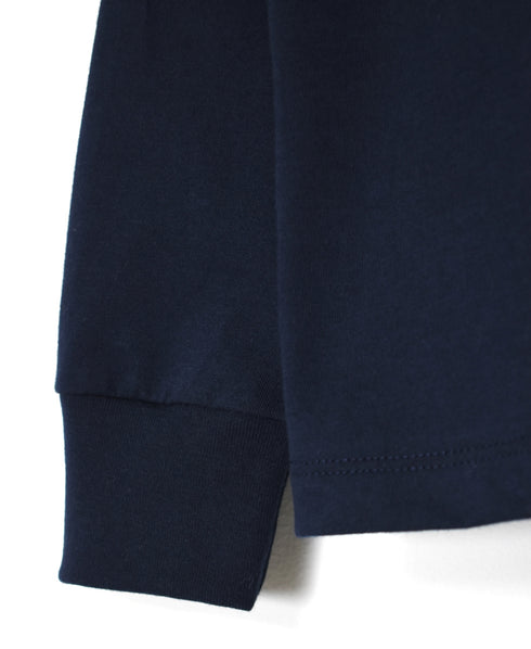 NFA2351 4.4oz COTTON JERSEY CREW NECK OVERSIZE L/SL T WITH CUFF