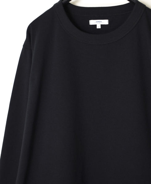 NFA2351 4.4oz COTTON JERSEY CREW NECK OVERSIZE L/SL T WITH CUFF