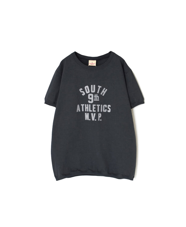 NGT98012724 7.2oz HEAVY WEIGHT COTTON "SOUTH 9TH" CREW-NECK S/SL TEE