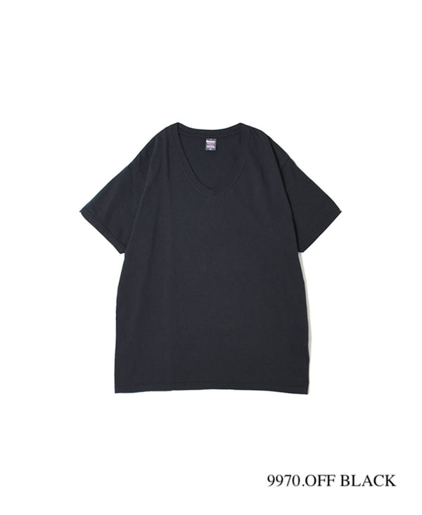 NGW0801 4.4oz LIGHT WEIGHT COTTON V-NECK S/SL T-SHIRT