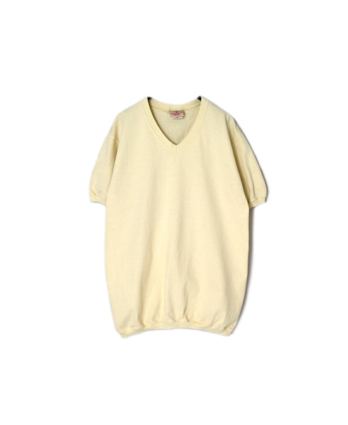 NGW1701 7.2oz HEAVY WEIGHT COTTON V-NECK S/SL TEE CUFF AND HEM RIB