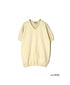 NGW1701 7.2oz HEAVY WEIGHT COTTON V-NECK S/SL TEE CUFF AND HEM RIB