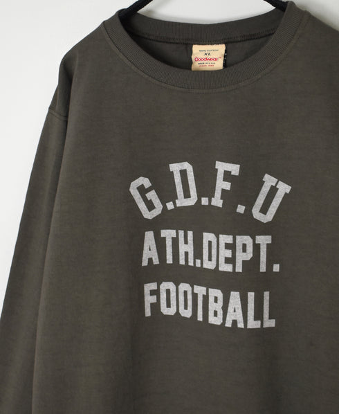 NGW9951 2581 7.2oz HEAVY WEIGHT COTTON "GDFU" CREW NECK L/SL WITH CUFF&HEM RIB