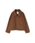 NHT2652HB MEDIUM WEIGHT PEACH SKIN COTTON SHORT JACKET