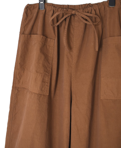NHT2653HB MEDIUM WEIGHT PEACH SKIN COTTON EASY PANTS