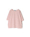 NLA2501 REGULAR STRIPE DROP SHOULDR S/SL BASQUE SHIRT