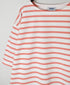 NLA2501 REGULAR STRIPE DROP SHOULDR S/SL BASQUE SHIRT