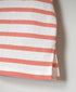 NLA2501 REGULAR STRIPE DROP SHOULDR S/SL BASQUE SHIRT