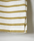 NLA2501 REGULAR STRIPE DROP SHOULDR S/SL BASQUE SHIRT