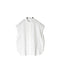 NMDS26224 60s ORGANIC CAMBRIC WITH EMB FRENCH/SLEEVE BANDED COLLAR EMB SHIRT
