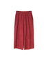 NMDS26255 80s VOILE SMALL GENTIANA BLOCK PRINT EASY PANTS
