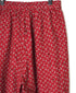 NMDS26255 80s VOILE SMALL GENTIANA BLOCK PRINT EASY PANTS