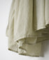 NMDS26512D 80s ORGANIC VOILE STRIPE (OVERDYE) MINI PINTUCK BANDED SHIRT