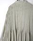 NMDS26514D 80s ORGANIC VOILE STRIPE (OVERDYE) BANDED SHIRT DRESS WITH MINI PINTUCK