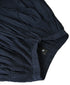 NMDS26515D 80s ORGANIC VOILE STRIPE (OVERDYE) MINI PINTUCK FLARED SKIRT