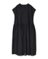 NMDS26523 60s ORGANIC CAMBRIC WITH EMB FRENCH/SL BACK OPENING DRESS