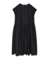 NMDS26523 60s ORGANIC CAMBRIC WITH EMB FRENCH/SL BACK OPENING DRESS