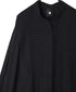 NMDS26524 60s ORGANIC CAMBRIC WITH EMB BANDED COLLAR MAXI SHIRT