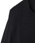 NMDS26524 60s ORGANIC CAMBRIC WITH EMB BANDED COLLAR MAXI SHIRT