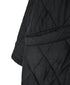 NMDS26552 BANGALORE SILK PLAIN PADDED NO COLLAR DOUBLE COAT