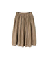 NMDS26556 BANGALORE SILK PLAIN STITCHED GATHERED SKIRT
