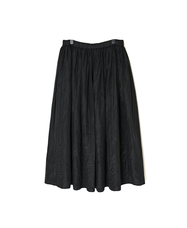 NMDS26556 BANGALORE SILK PLAIN STITCHED GATHERED SKIRT