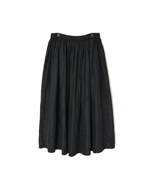 NMDS26556 BANGALORE SILK PLAIN STITCHED GATHERED SKIRT
