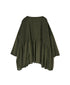 NMDS26601D ORGANIC MICRO CHK&VOILE PLAIN PATCHWORK OVERDYE MINI PINTUCK PULLOVER