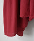 NMDS26602D ORGANIC MICRO CHK&VOILE PLAIN PATCHWORK OVERDYE PINTUCK PULLOVER DRESS