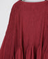 NMDS26602D ORGANIC MICRO CHK&VOILE PLAIN PATCHWORK OVERDYE PINTUCK PULLOVER DRESS