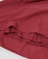 NMDS26605D ORGANIC MICRO CHK&VOILE PLAIN PATCHWORK OVERDYE RAJASTHAN GATHERED SKIRT