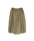 NMDS26605D ORGANIC MICRO CHK&VOILE PLAIN PATCHWORK OVERDYE RAJASTHAN GATHERED SKIRT